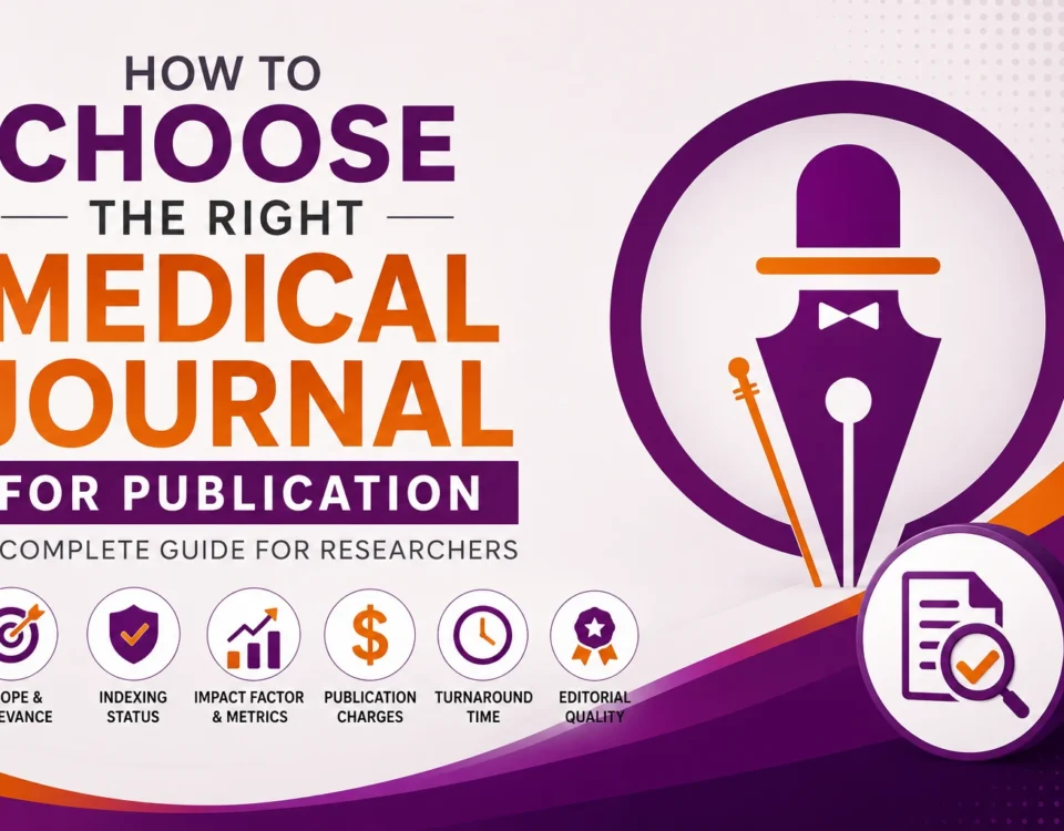 How to Choose the Right Medical Journal for Publication A Complete Guide for Researchers